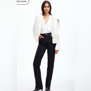 Madewell Women's Black Boot Cut Jeans